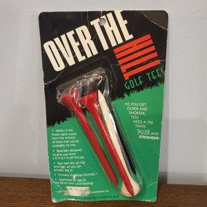 Vintage Over The Hill Tees Giants Golf Tees Funny Phrases Gag Gift New Old Stock